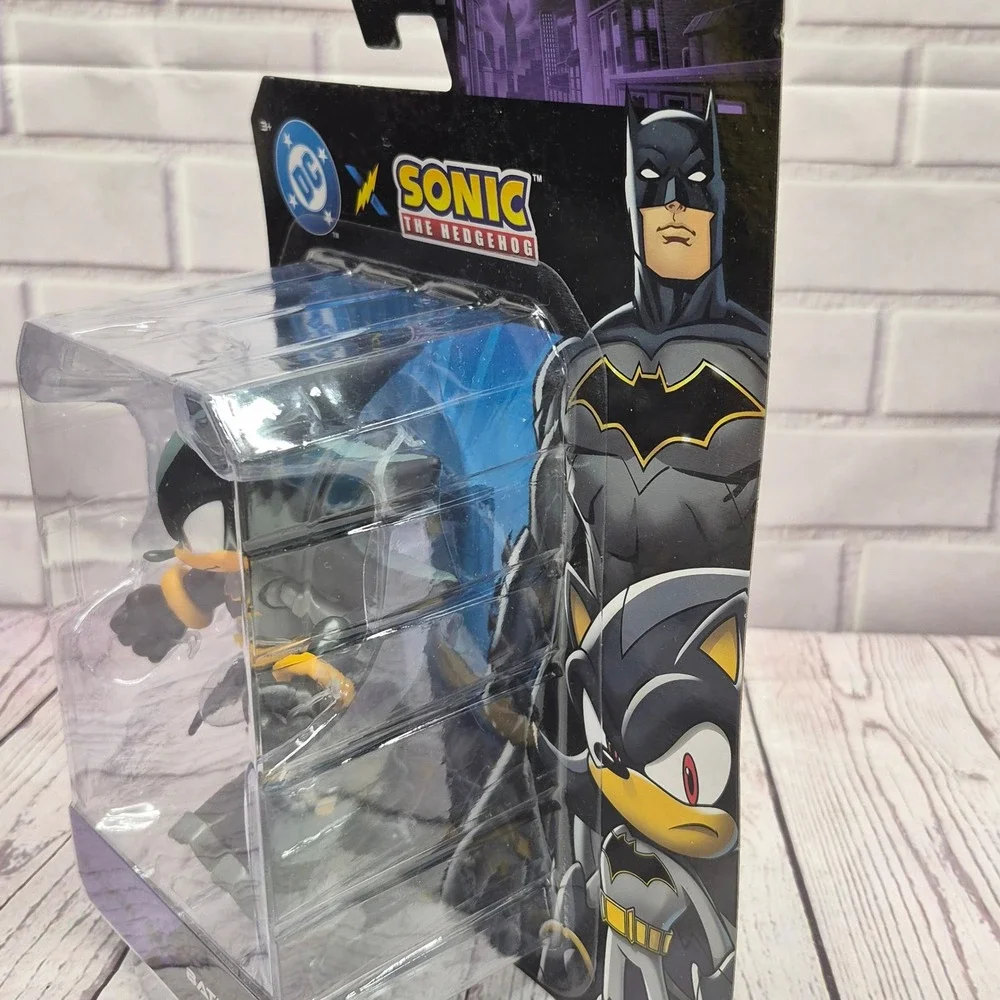 Jakks Pacific DC x Sonic the Hedgehog Shadow as Batman Action Figure 5 inch NEW